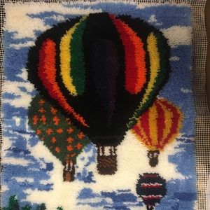 Hot Air Balloons Latch Hook